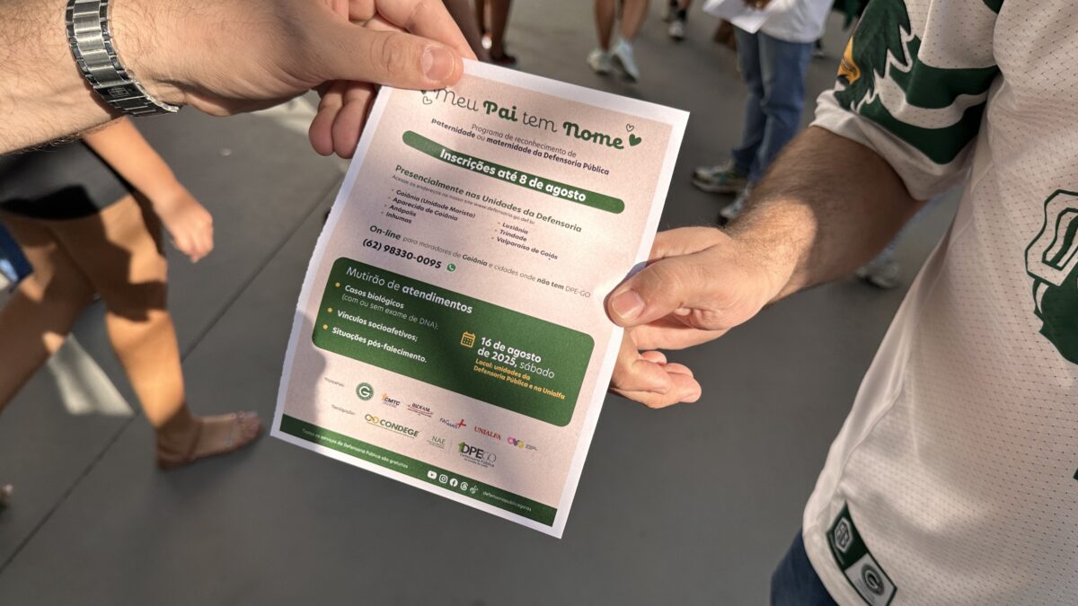 Programa "Meu Pai Tem Nome"