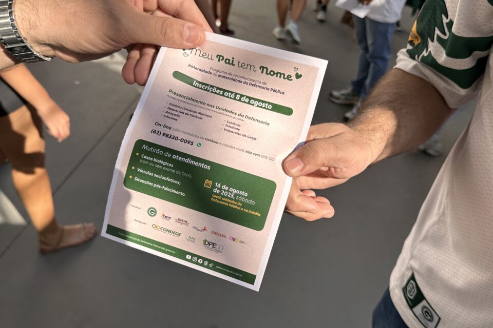 Programa "Meu Pai Tem Nome"