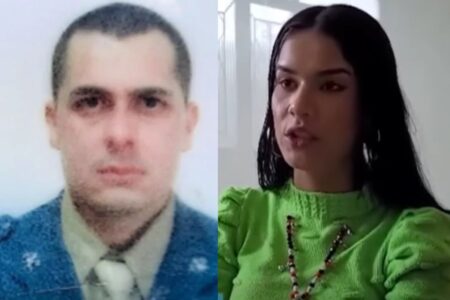 Imagem da vítima e da acusada