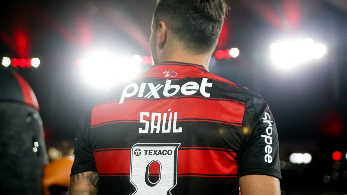 Saúl, meia do Flamengo