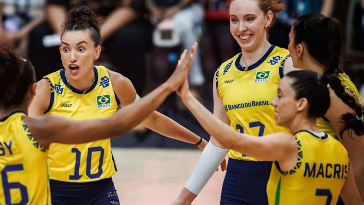 Brasil vence República Dominicana e avança para as quartas do Mundial