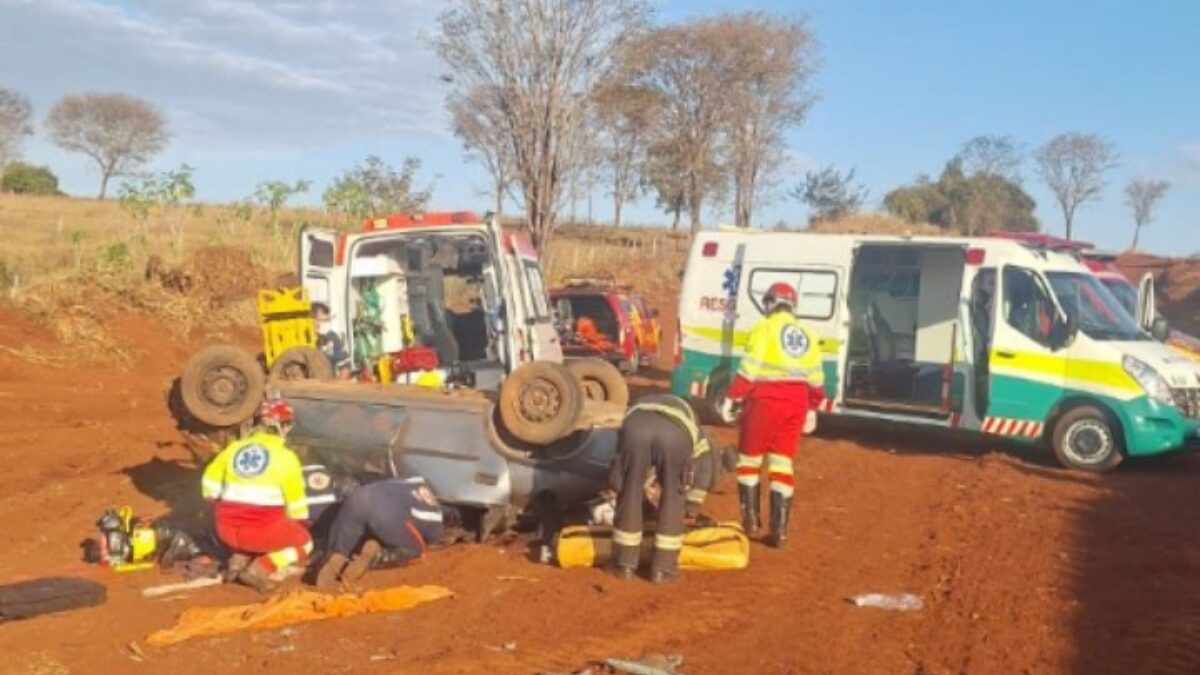 Imagem do resgate das vítimas