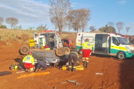 Imagem do resgate das vítimas