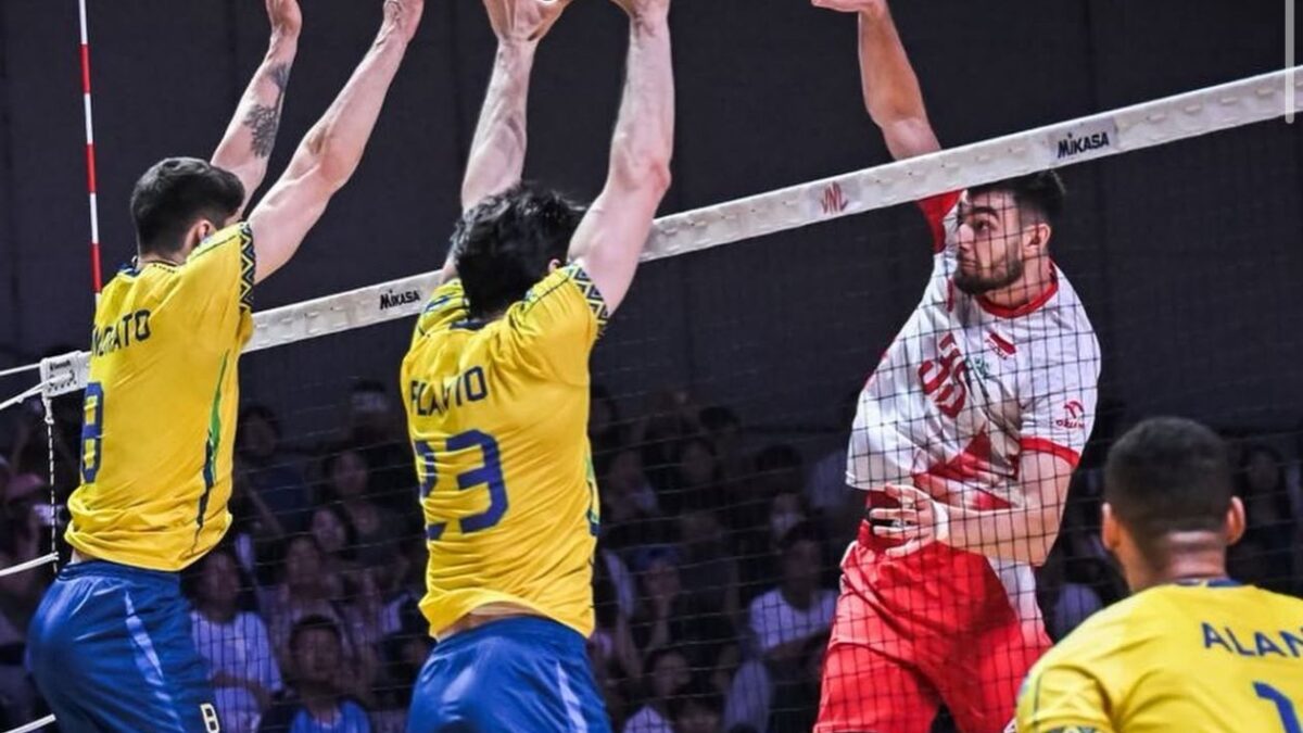 Brasil perde para Polônia e fica fora da final da VNL