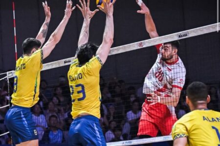 Brasil perde para Polônia e fica fora da final da VNL