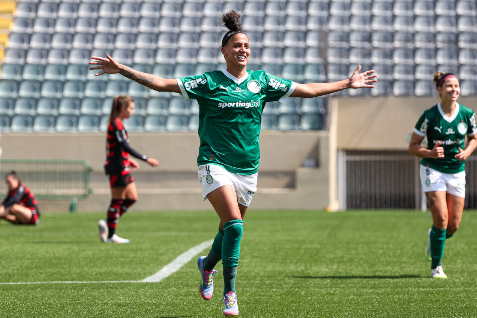 Palmeiras 3x0 Flamengo, pelas quartas de final do Campeonato Brasileiro Feminino