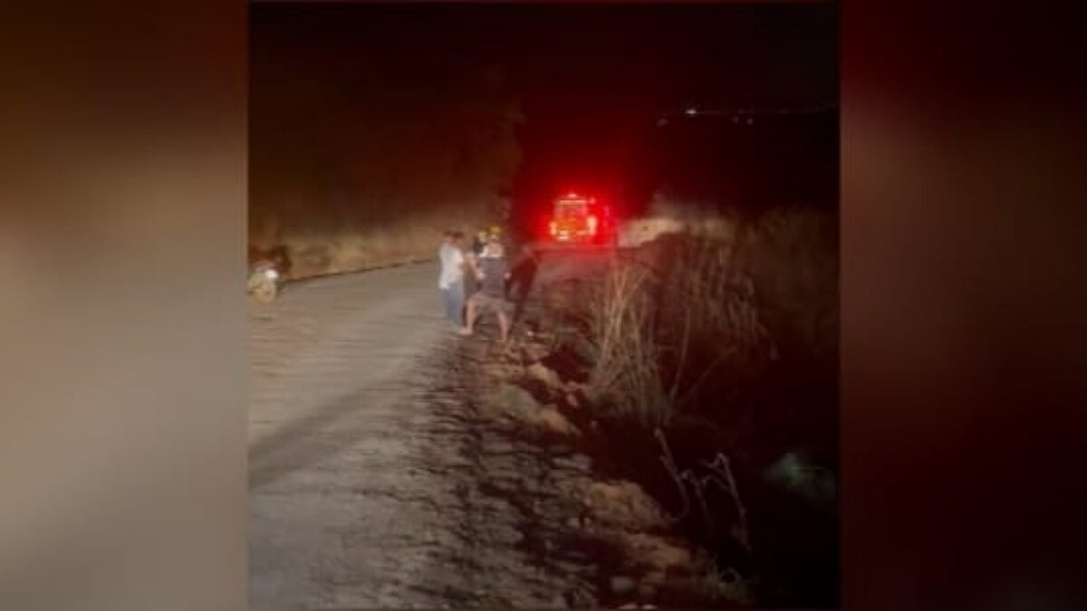 Imagem do local do acidente