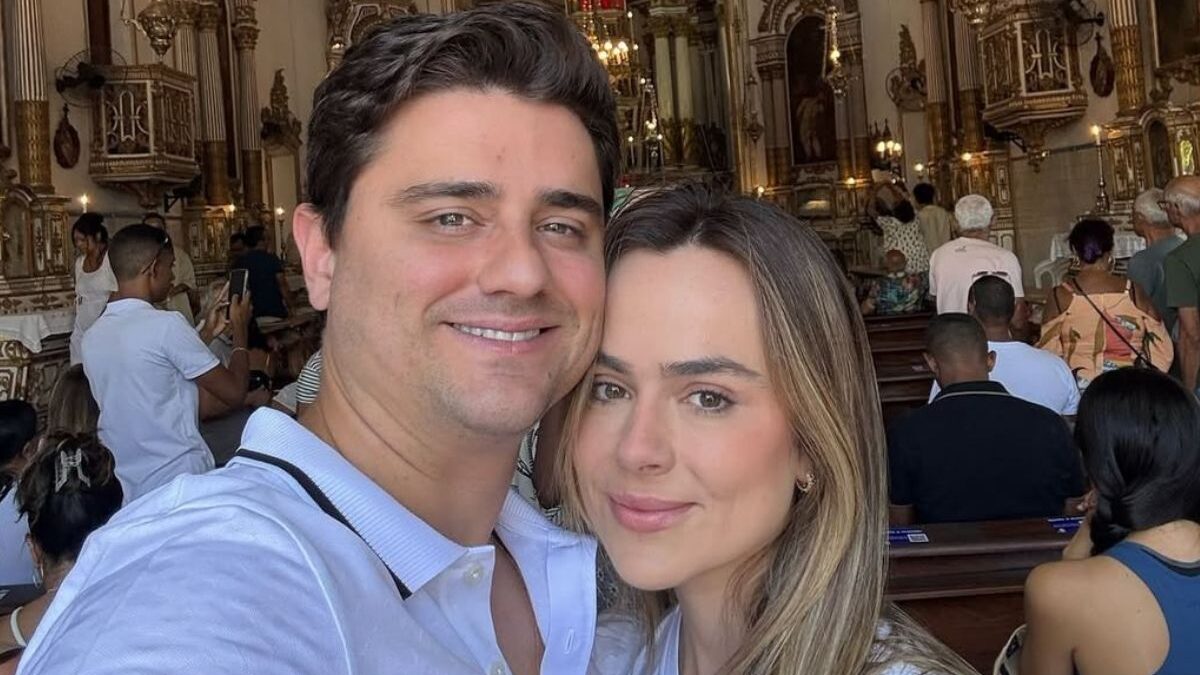Diego Sorgatto e a esposa Helena (Foto: Instagram)