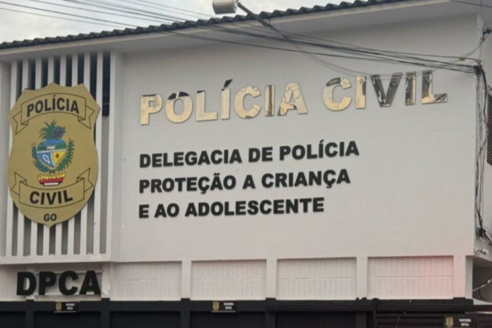 Imagem da fachada da delegacia