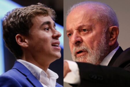 Nikolas vai processar o presidente Lula diz que 'um deputado' fez campanha de mentiras para defender o crime organizado; Nikolas reage