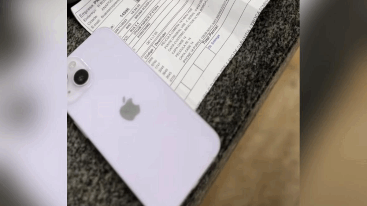 Celular que havia sido furtado foi recuperado pela vítima (Foto: Reprodução/GCM)