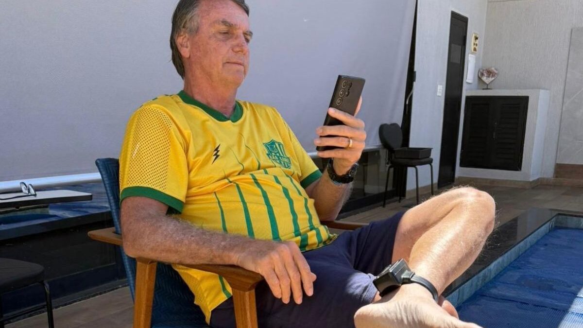 Moraes decreta prisão domiciliar de Bolsonaro (Foto: Assessoria de imprensa/Bolsonaro)
