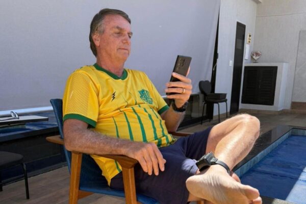 Moraes decreta prisão domiciliar de Bolsonaro (Foto: Assessoria de imprensa/Bolsonaro)