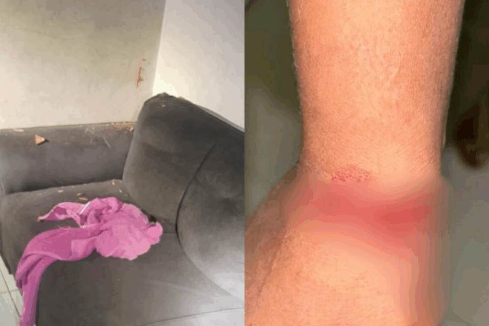Homem foge sem roupa pelas ruas de Porangatu após ser esfaqueado ao ser flagrado com a ex