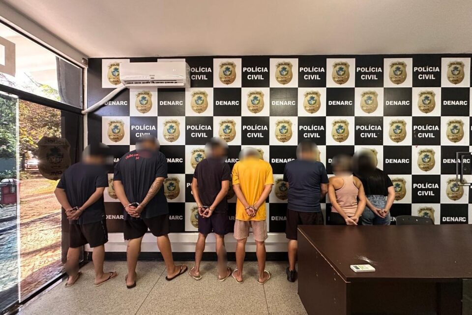 Imagem dos presos