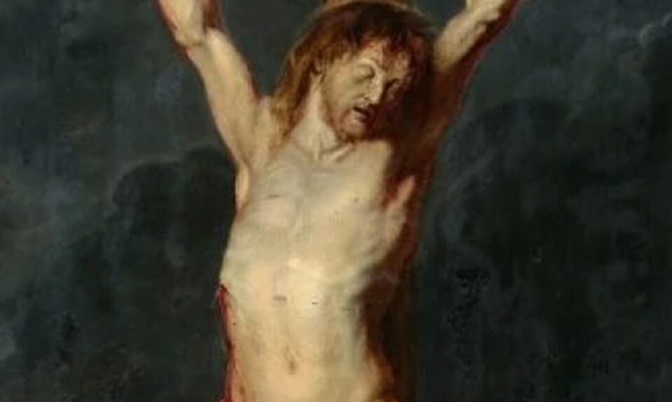 Obra com Cristo crucificado perdida há 412 anos é encontrada em Paris; veja imagem Quadro pertence à pintura barroca e está em bom estado