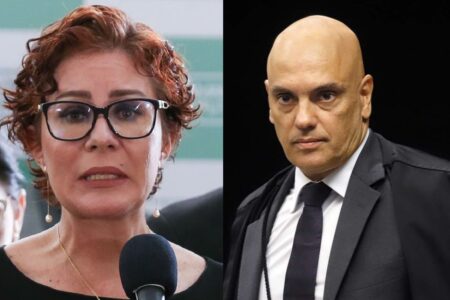 Carla Zambelli diz sofrer perseguição e chama Moraes de bandido participou de sessão da CCJ de forma remota, pois está presa na Itália
