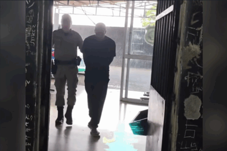 Homem é preso por furtos em Campinas (Foto: Reprodução)