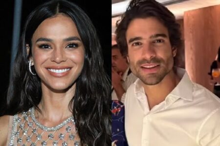 Bruna Marquezine é vista em clima de romance com ex de Isis Valverde e affair de Jade Picon Affair seria empresário Álan Faria Bissoli