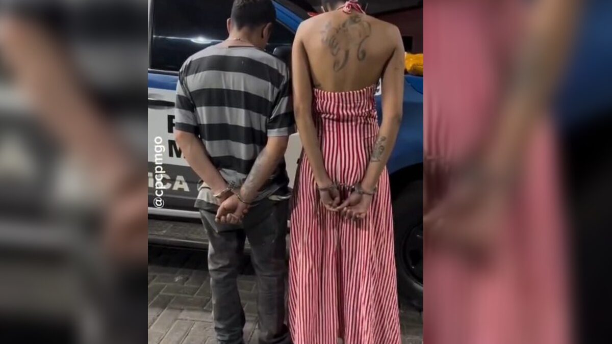 Casal é preso com 58 tabletes de maconha em Goiânia