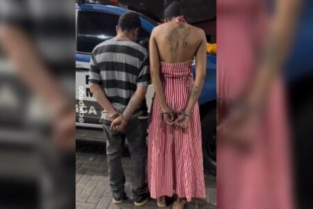 Casal é preso com 58 tabletes de maconha em Goiânia