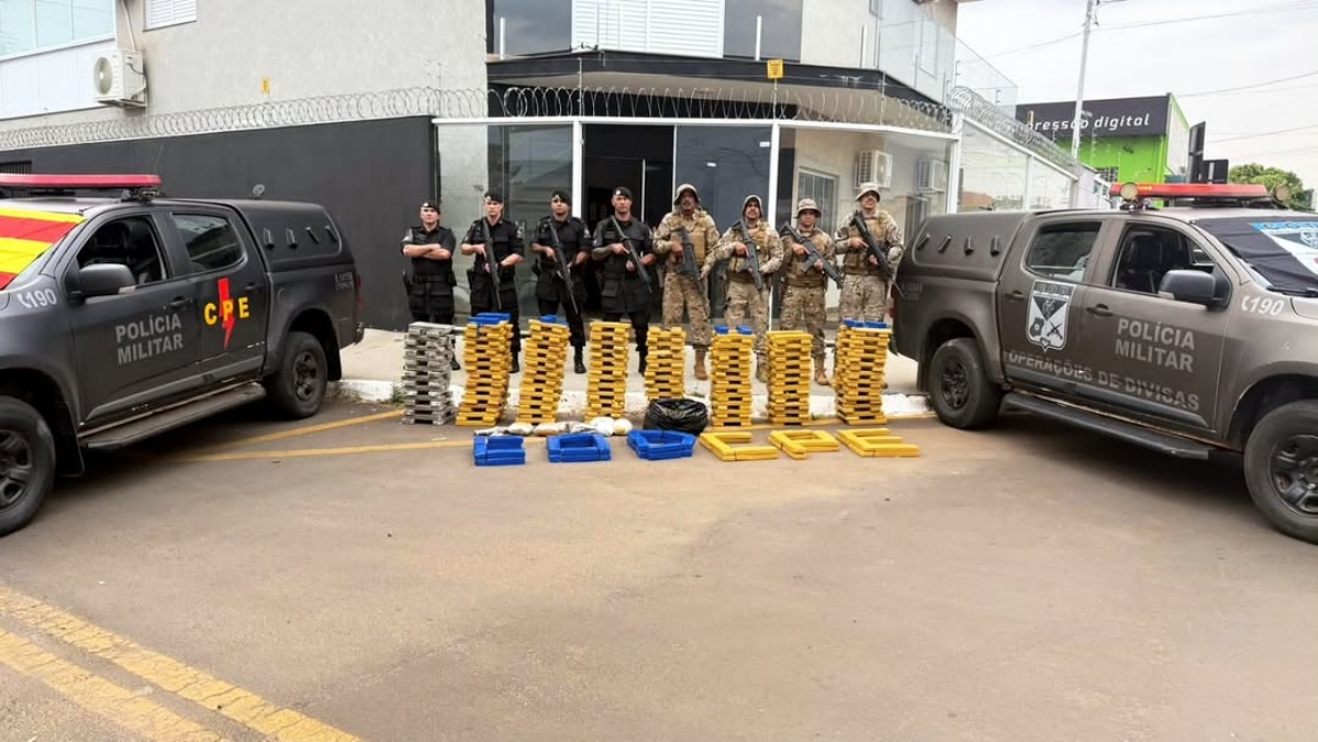 Imagem da apreensão