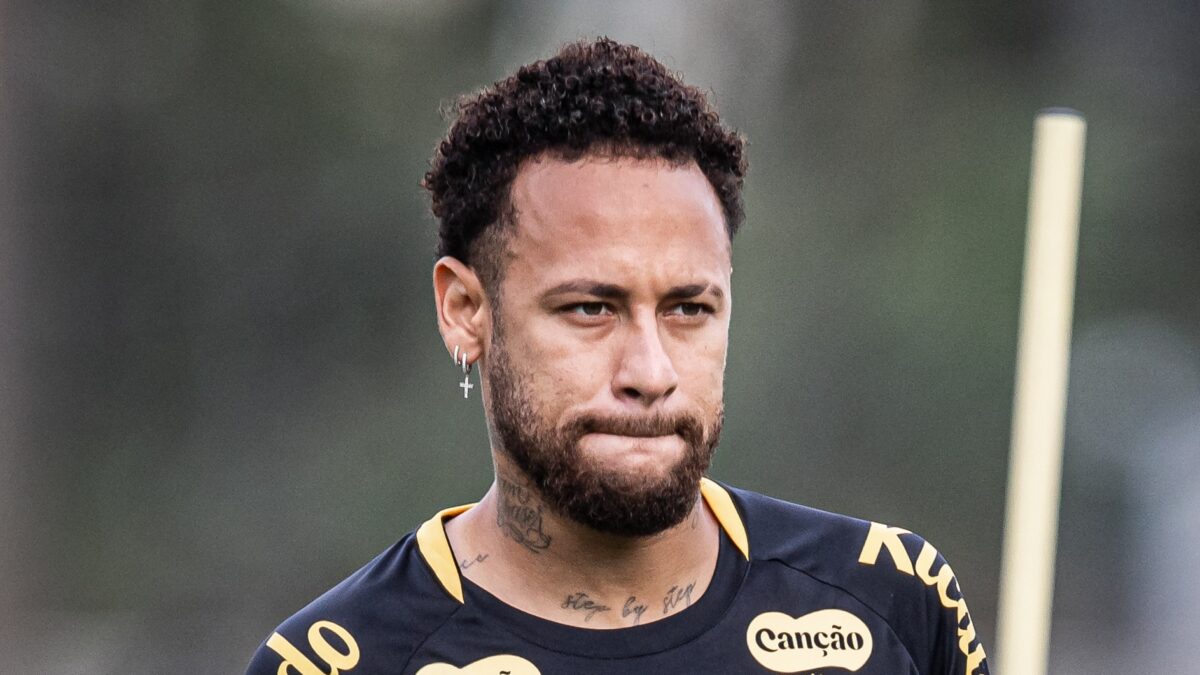 Neymar, atacante do Santos