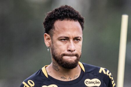 Neymar, atacante do Santos