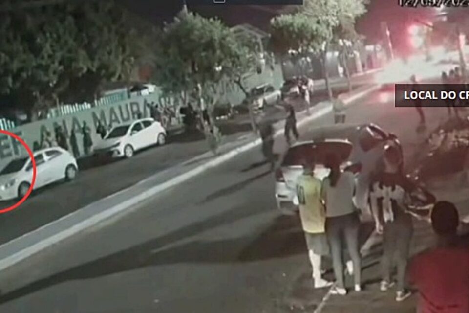 Local onde o corpo da Elisângela foi encontrado