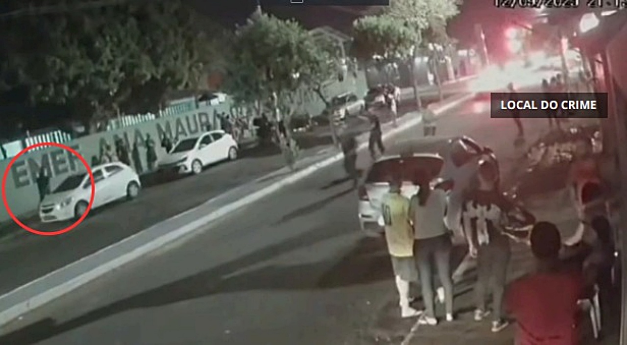 Local onde o corpo da Elisângela foi encontrado