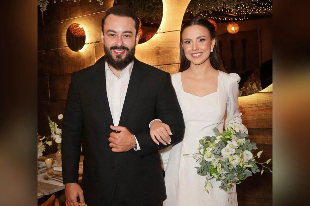 Marcos César e Milena Teodoro