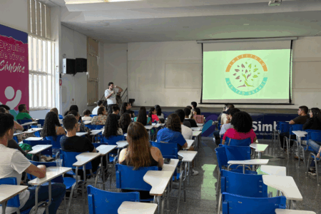 Imagem de uma sala de aula do Instituto Ser Tão Grande