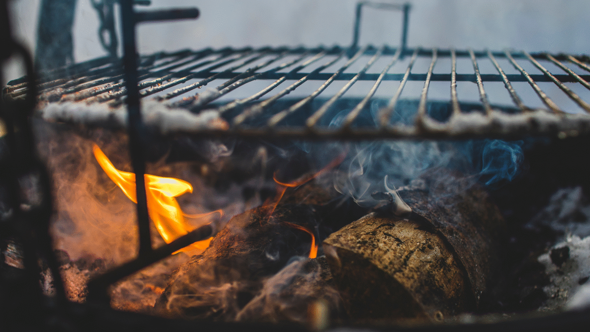 Imagem de uma churrasqueira