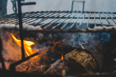 Imagem de uma churrasqueira