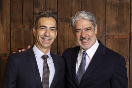 William Bonner vai deixar o Jornal Nacional e César Tralli assumirá lugar na bancada