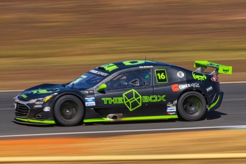 Mathias de Valle durante prova da Stock Light