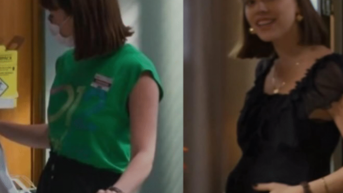 Alice Wegmann esclarece polêmica sobre barriga de Solange em Vale Tudo