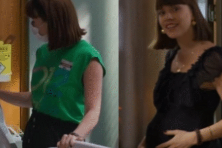 Alice Wegmann esclarece polêmica sobre barriga de Solange em Vale Tudo