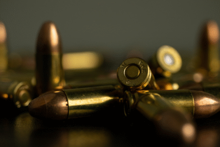 Imagem de balas usadas em arma de fogo