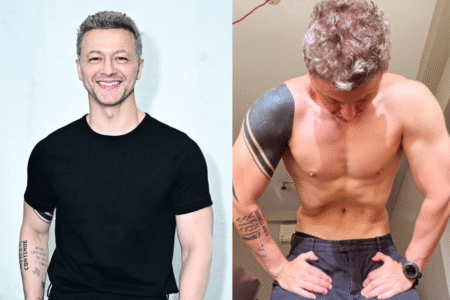 Lucas Lima impressiona ao mostrar físico e técnica de yoga Nauli Kriya