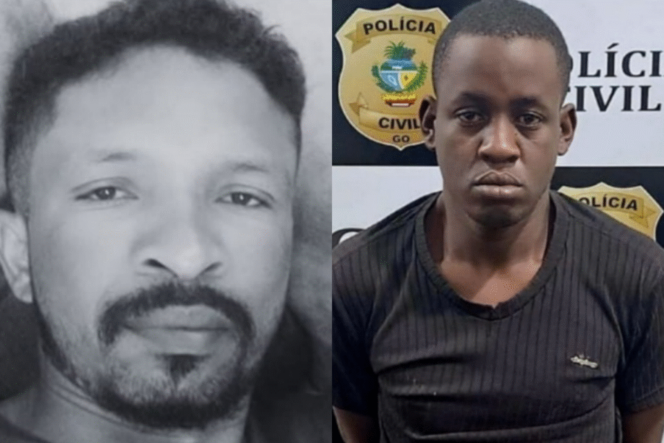 imagem da vítima e do suspeito