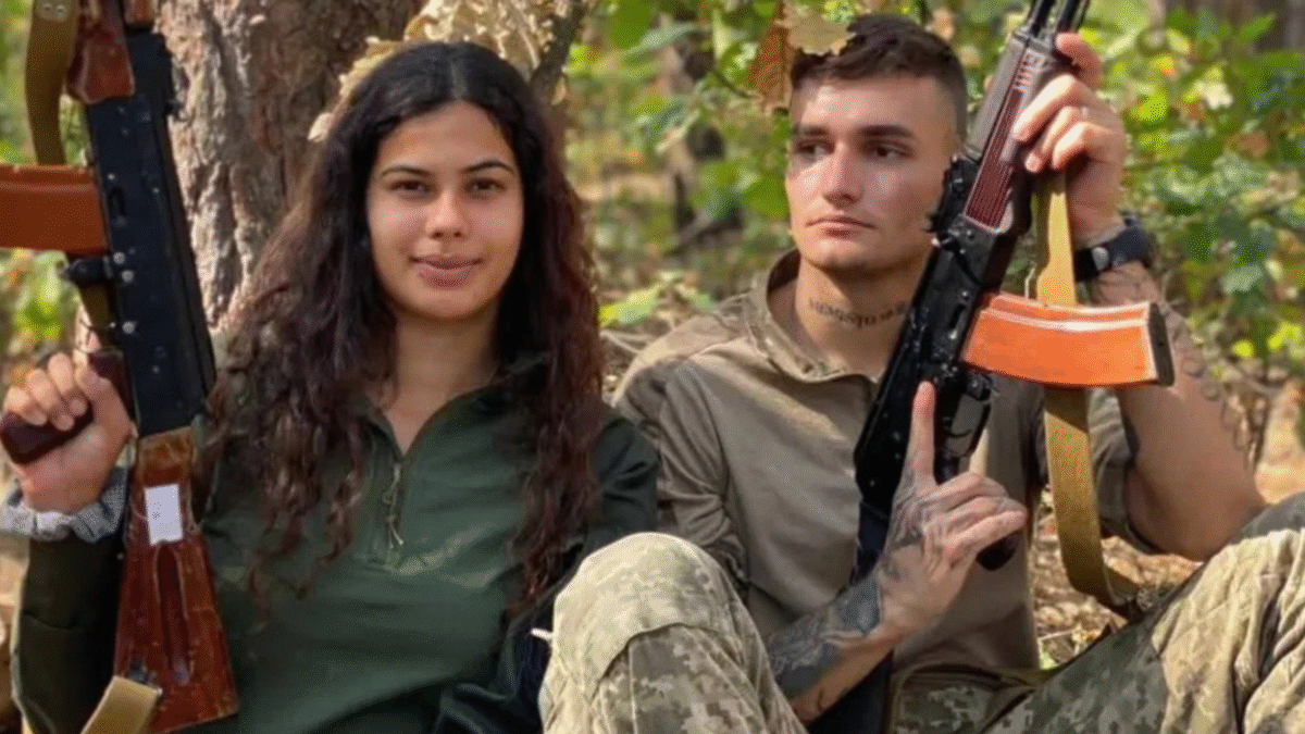 Casal paranaense se conhece durante guerra na Ucrânia, volta ao Brasil e tem primeiro filho