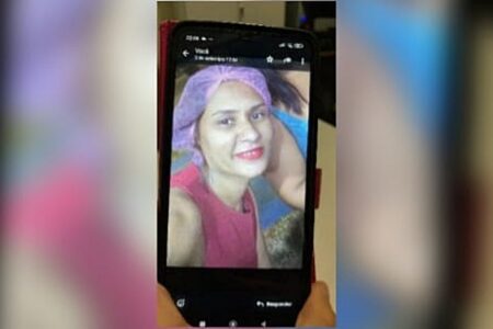 Imagem da mulher desaparecida