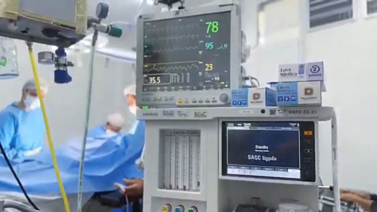 Imagem do centro cirúrgico 