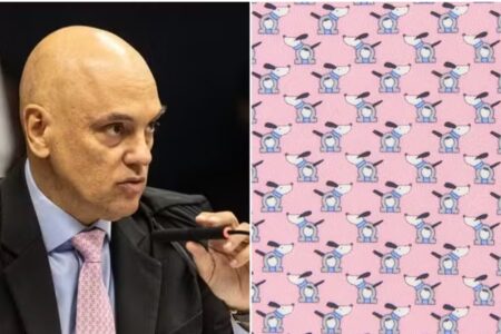 'Estética ou semiótica?': gravata de cachorrinhos usada por Moraes no julgamento do STF repercute nas redes