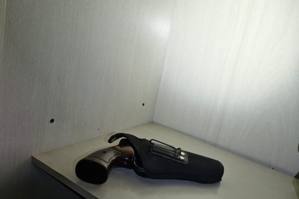 Imagem de um das armas apreendidas