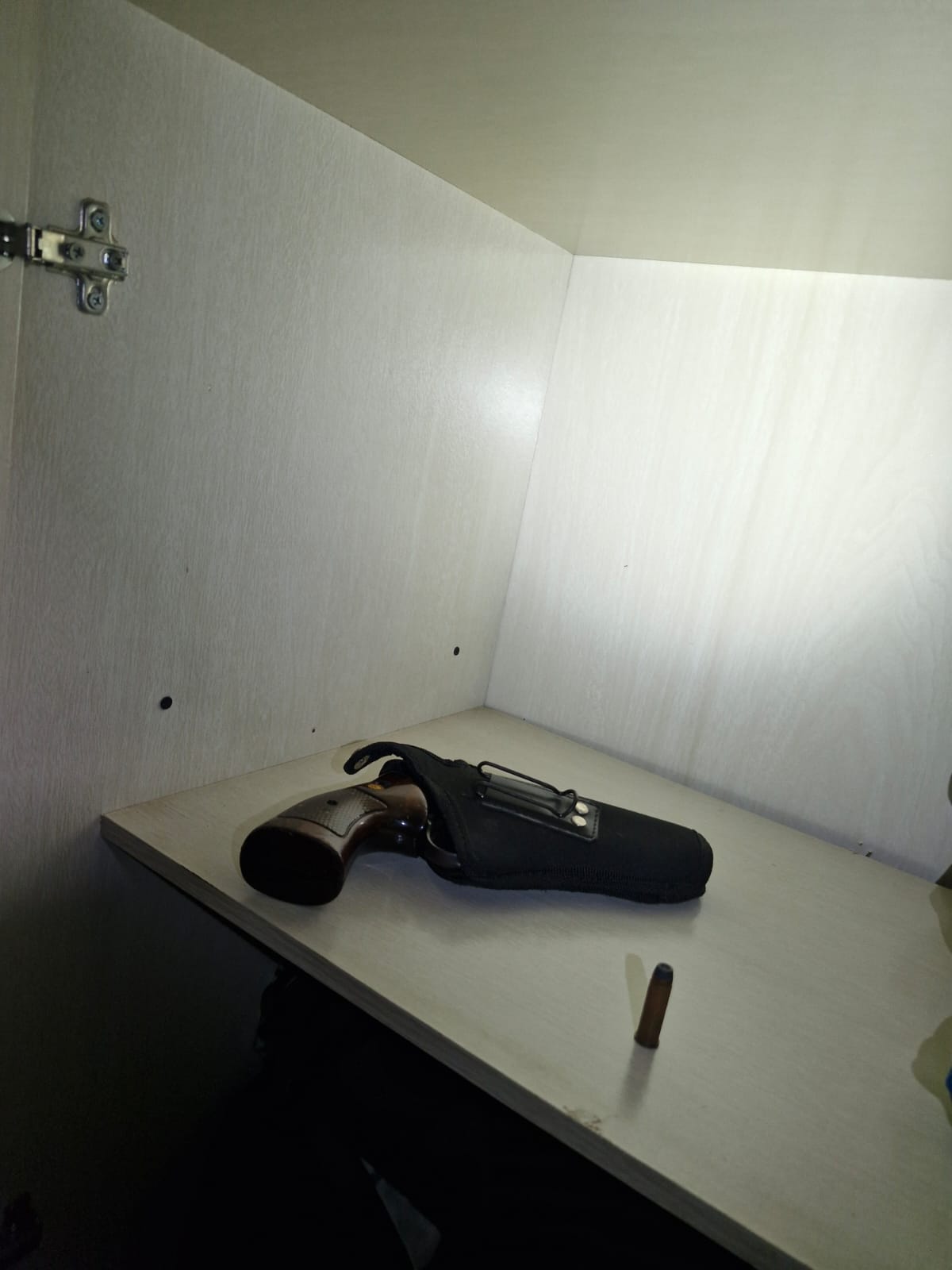 Imagem de um das armas apreendidas