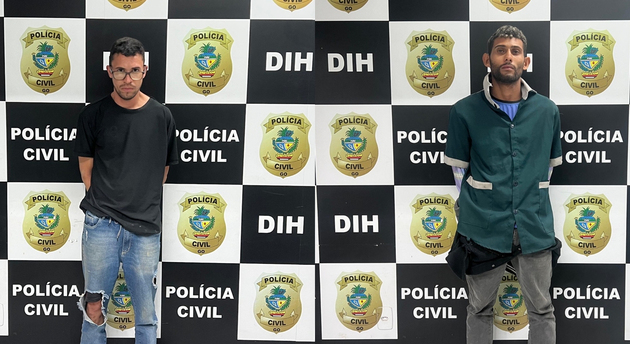 Polícia Civil liberou imagens dos suspeitos da execução de chapeiro em Goiânia (Fotos: PCGO)