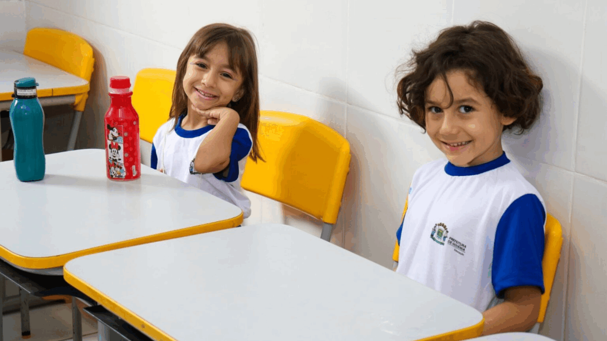 Rede Municipal de Educação de Goiânia tem mais de 7 mil vagas disponíveis (Foto: Prefeitura de Goiânia)