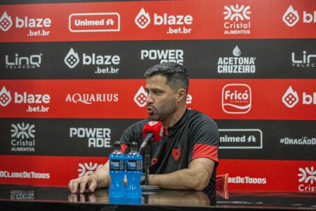 Rafael Lacerda, técnico do Atlético